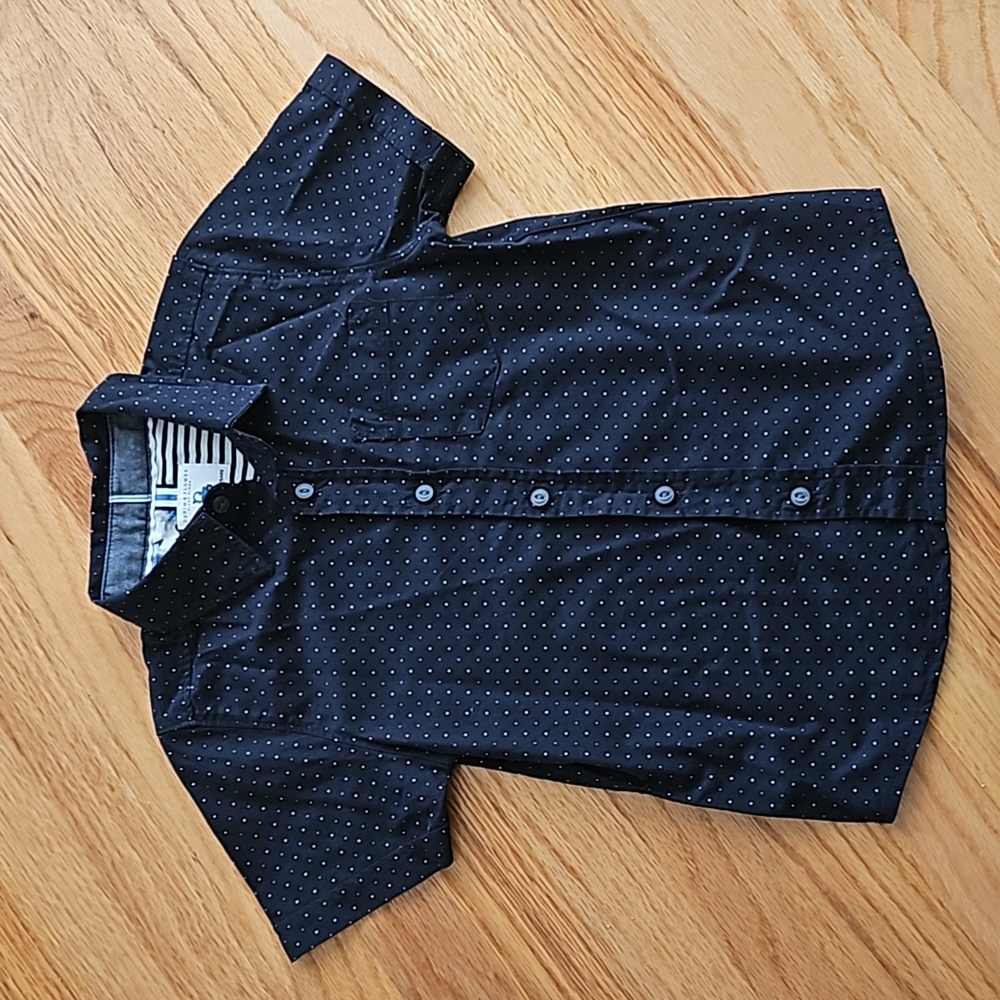 Toddler Boys 4T Short Sleeve Button-up Shirt